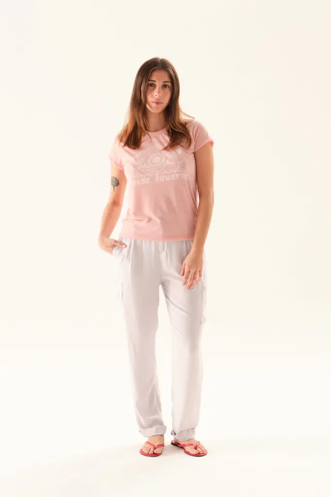 Bruna, Remera manga corta (Azul, S)