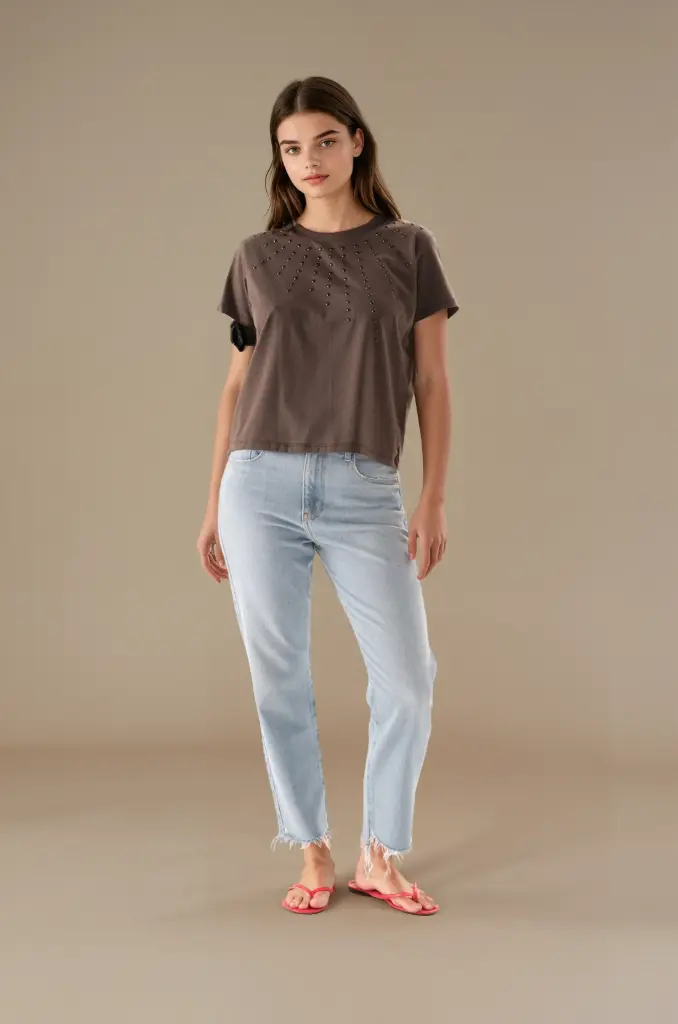 Barbara, Remera manga corta