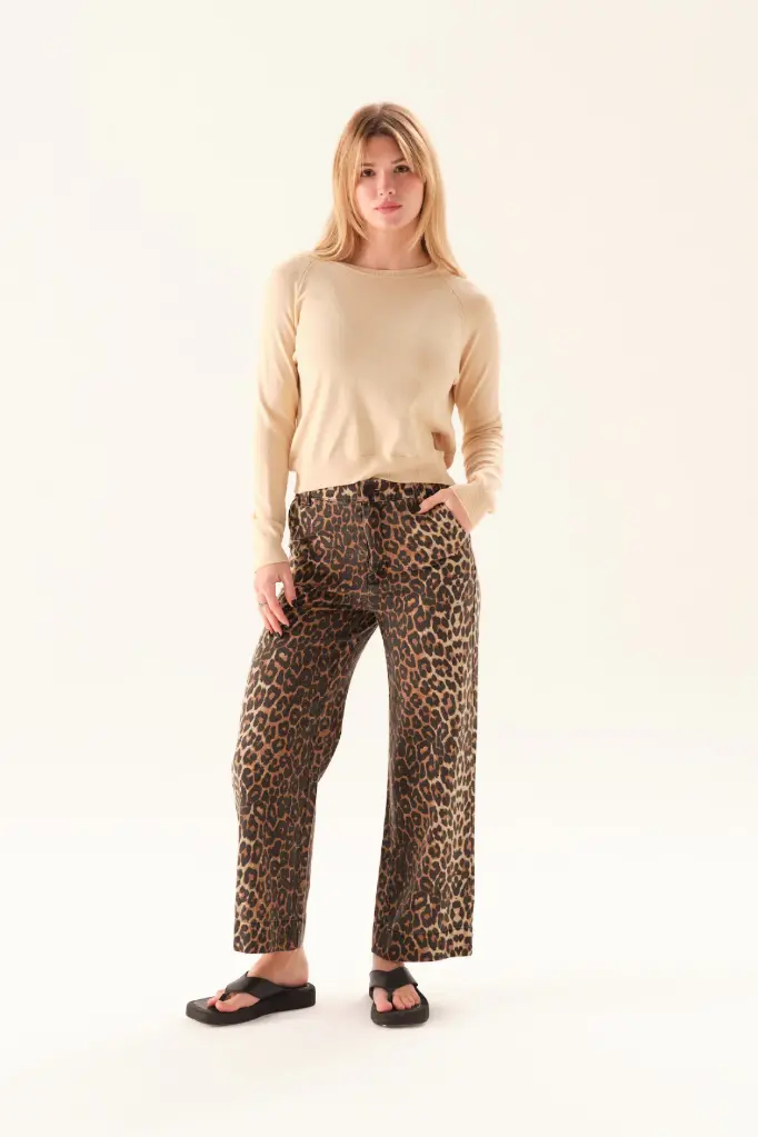 Agata, Sweater tejido (Negro, S)