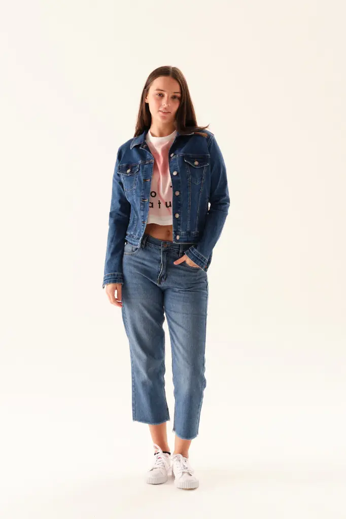 1530, Campera de Jean azul (XS)