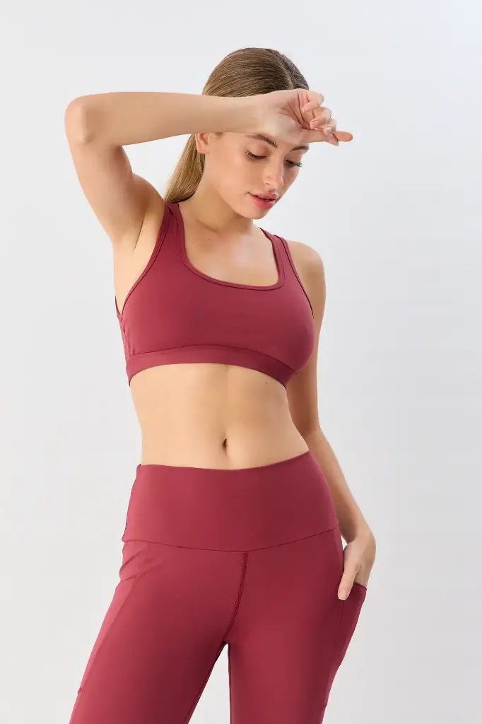 Running, Top deportivo con almohadillas removibles