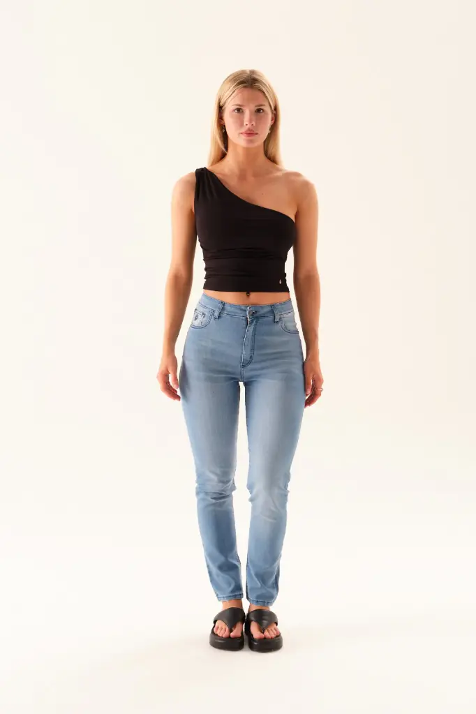 Fiama, Jean recto slim celeste