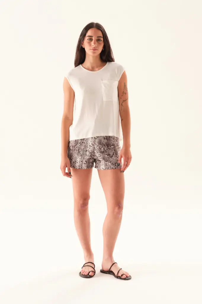 Amanda, Top (Blanco, S)