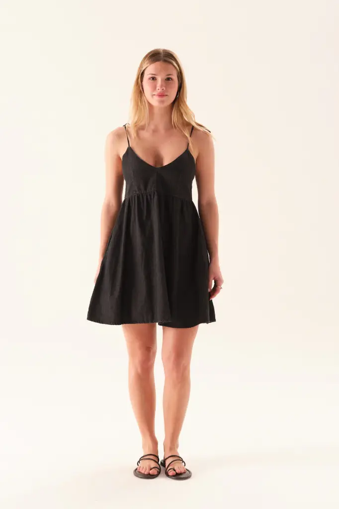 Pia, Vestido (Negro, S)