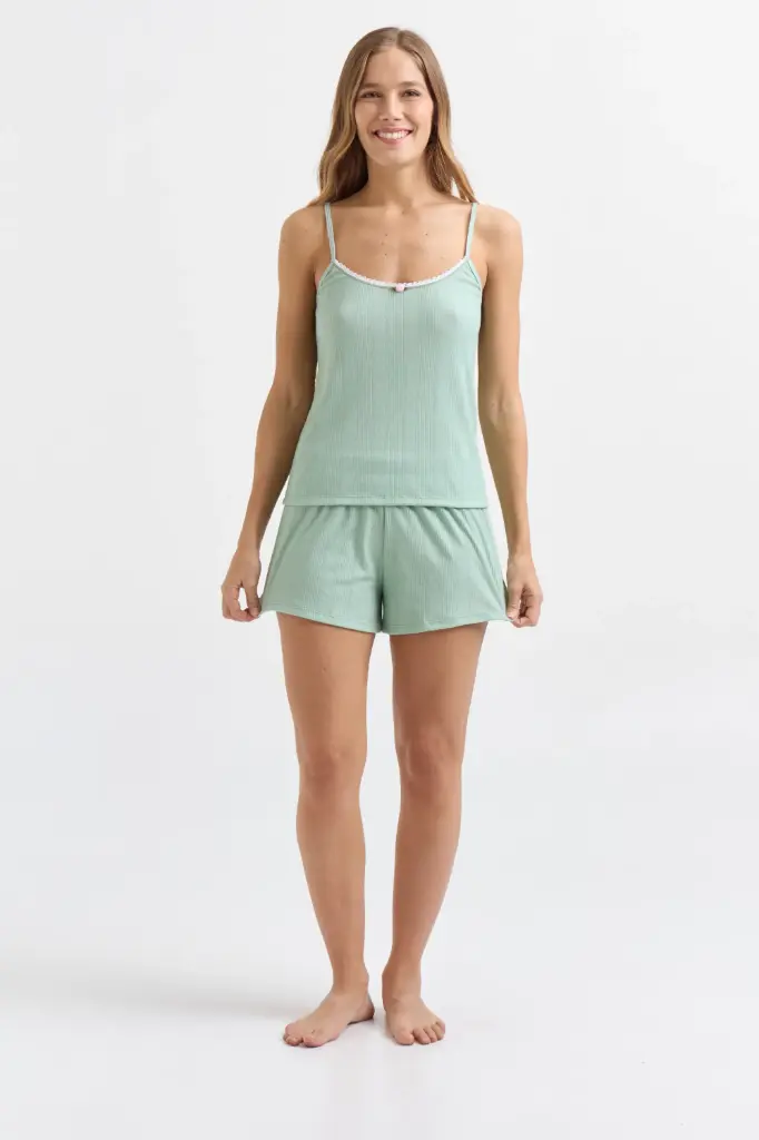 Sweet Dreams, Pijama musculosa y short de morley