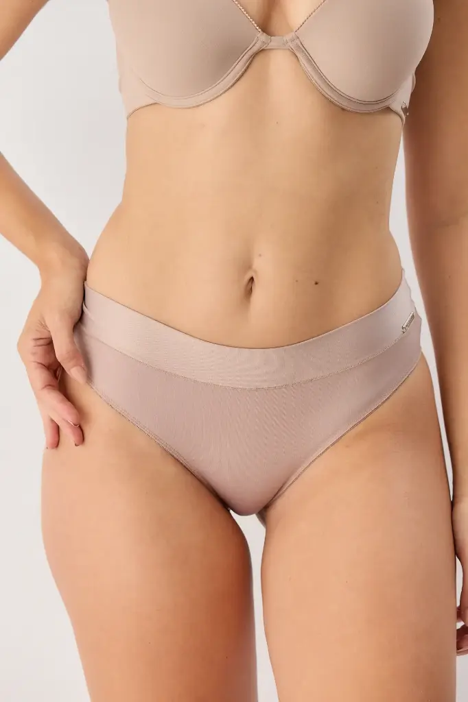 Amanda, Vedetina alta con cintura (2, Blanco)