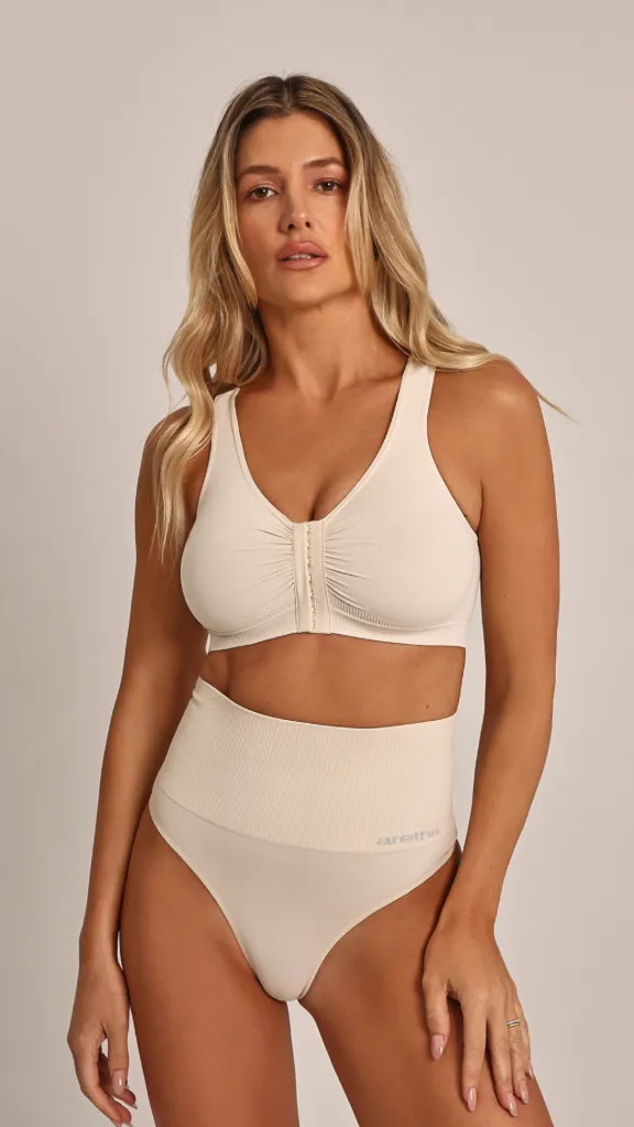 Aretha, Faja less modelante sin costura (Crudo, S)
