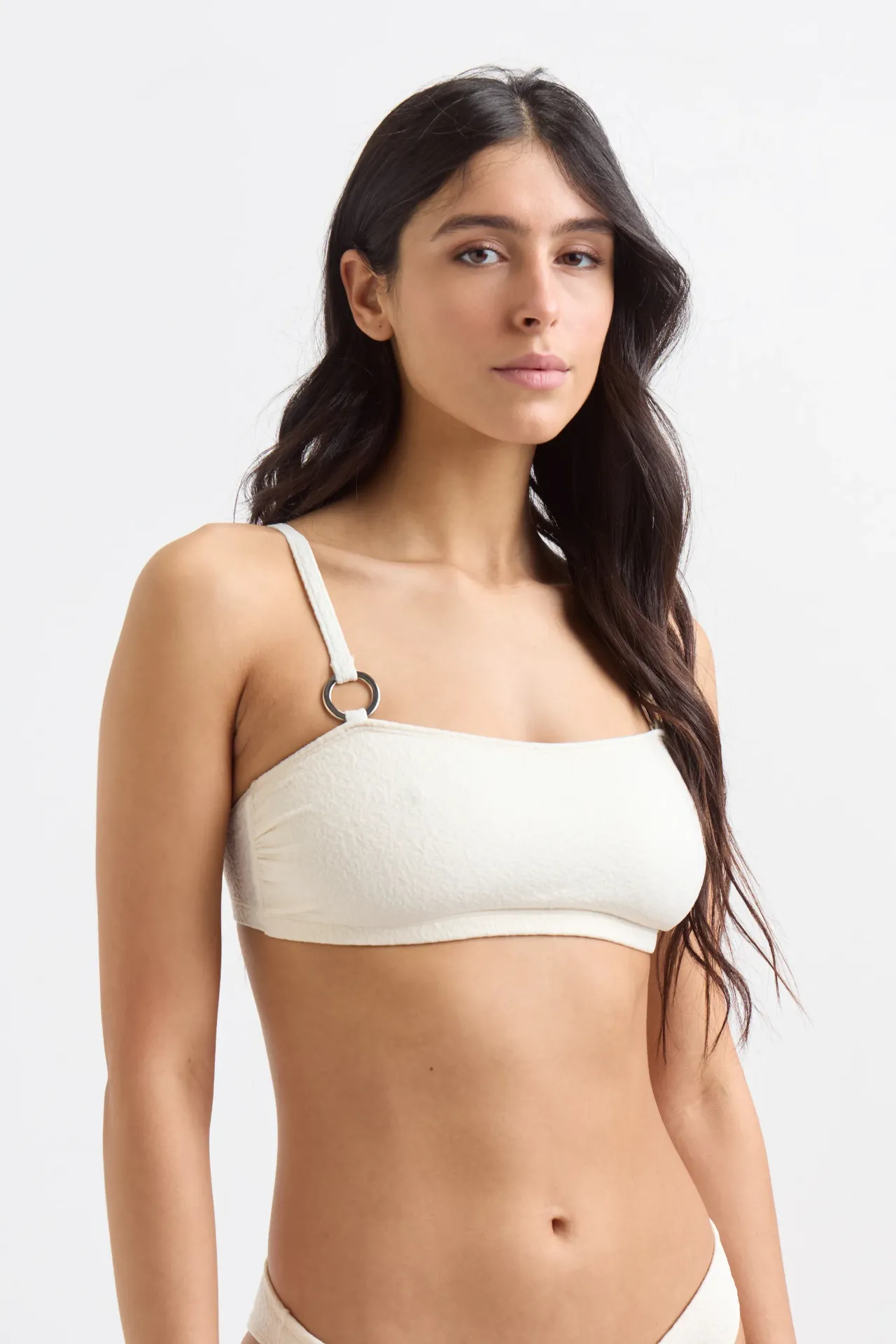 [753-26141] Texture, Top con almohadillas (Azul, 2)