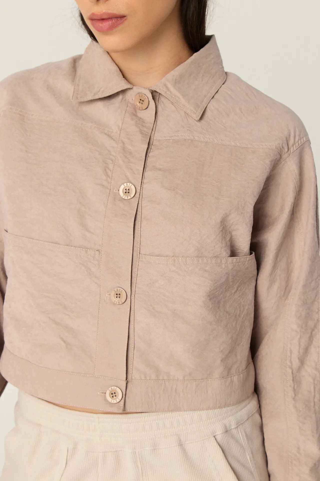 Beca, Chaqueta (S, Verde militar)