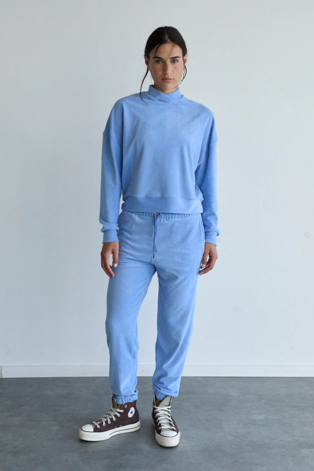 [14410%23S] Smooth, Buzo de plush elastizado