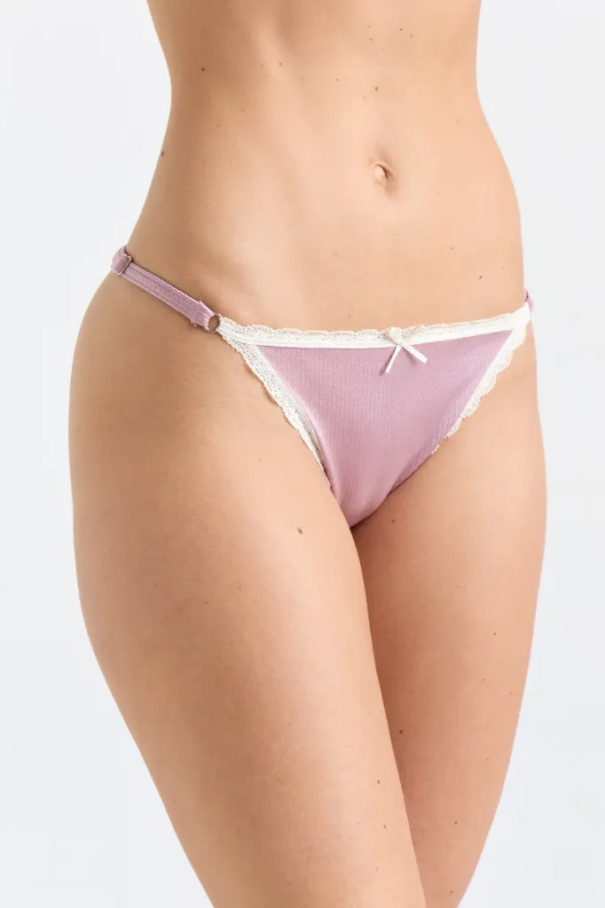 Siena, Tanga regulable (Blanco, 1)