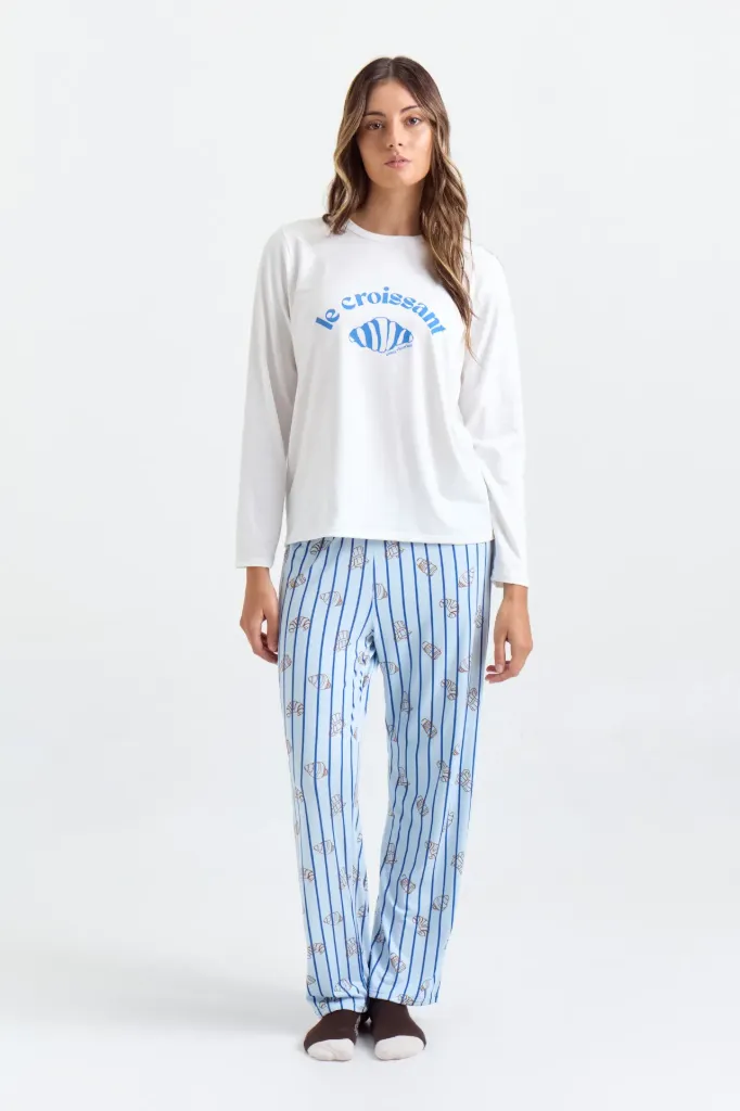 Croissant, Pijama de modal soft (1)