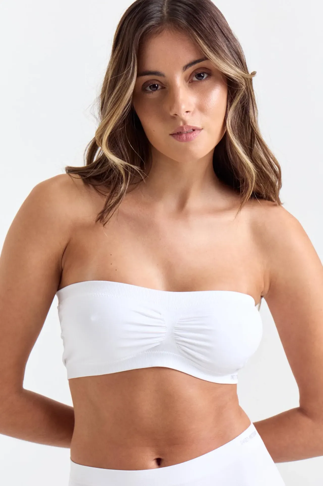 Limitless Basic, Bandeau con almohadillas (Blanco, 85)