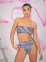 Houndstooth, Strapless recto