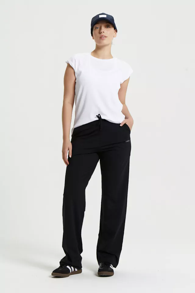 Clásico, Pantalón liso con bolsillos