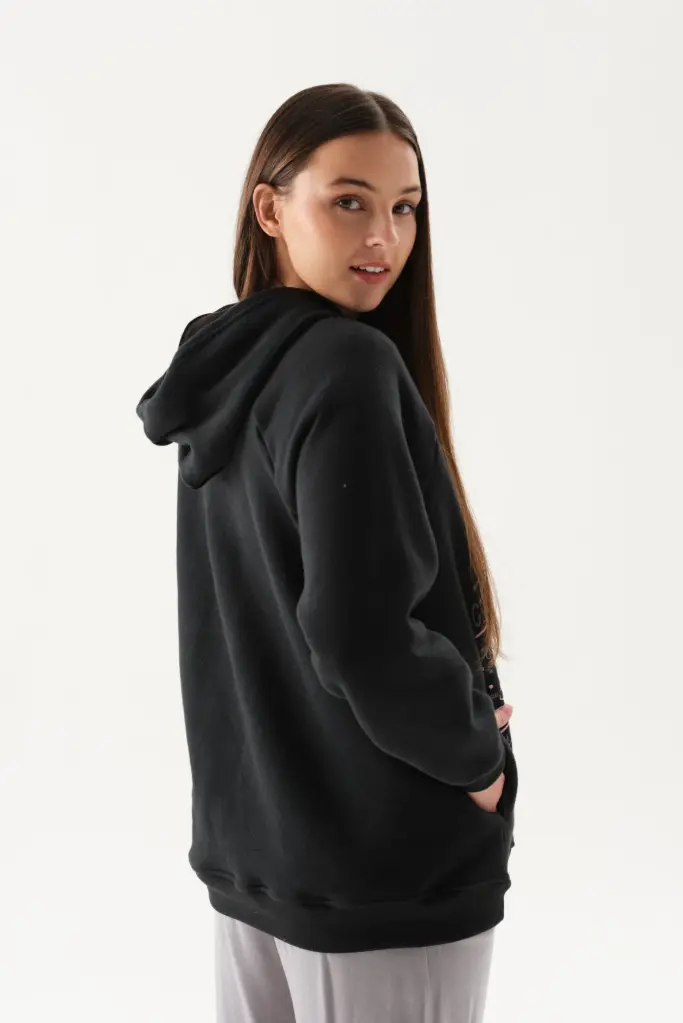 Irupe, Buzo con frisa (Negro, S)