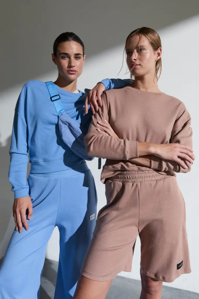 Qualley, Bermuda de interlock