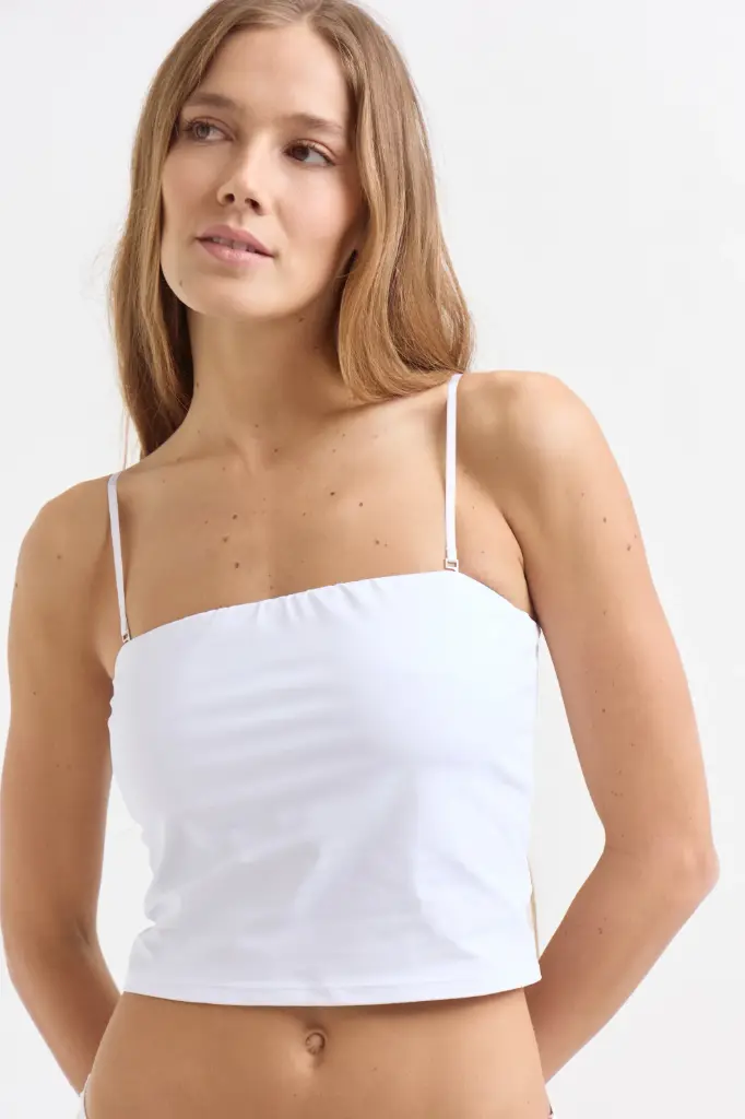Fresh Urban, Top con almohadillas (Blanco, 1)