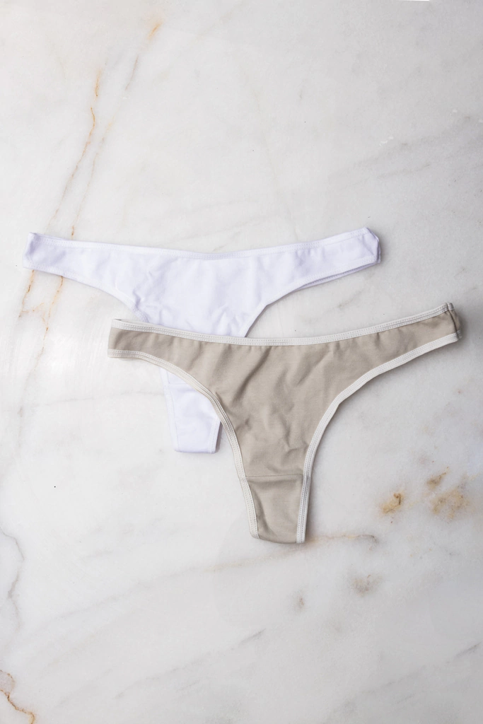 Bess, Pack x2 colaless basicas algodon