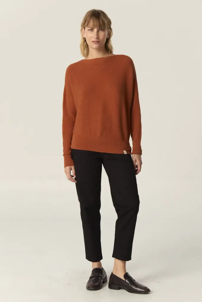 [3702030104] Vilma, Pantalón de gabardina (Negro, S)