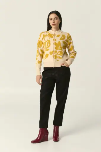 [1] Federica, Cardigan tejido