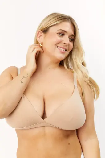 [235-115] Basic Cotton, Triangulito doble algodón con almohadillas