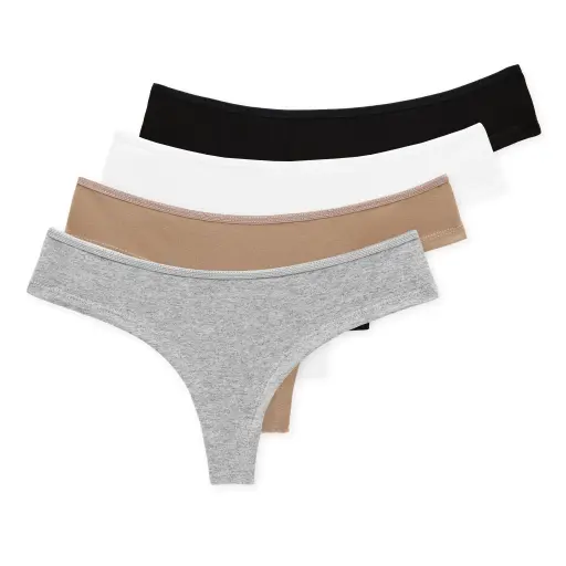 [76328] Esenciale, Pack x4 Culotteless lisos