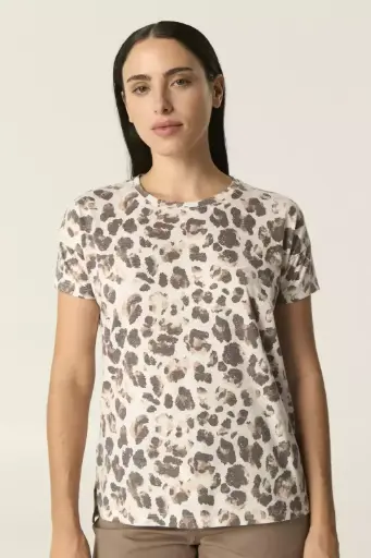 [0] Aixa , Remera de flame estampado