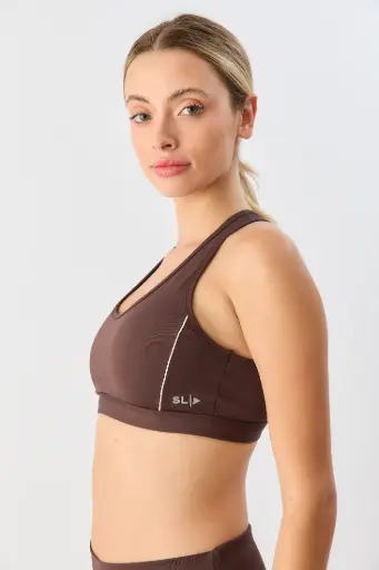 [7105-057] Duo Line, Top deportivo con espalda cruzada